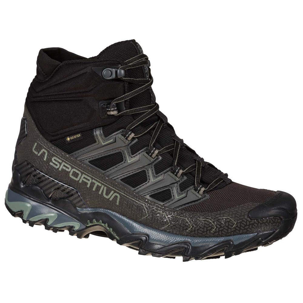 La Sportiva Ultra Raptor II Mid GTX Men's Hiking Boots - Black - AU-680329